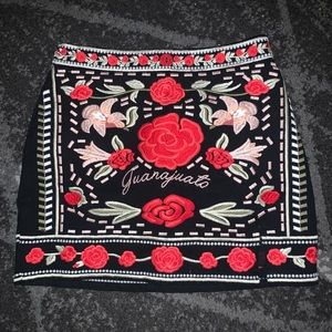 NWT Herencia rosalinda style gto state skirt